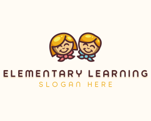 Preschool Childcare Learning logo design