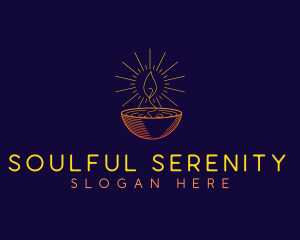 Candle Spiritual Light logo