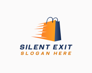 Fast Shopping Bag Retail Logo