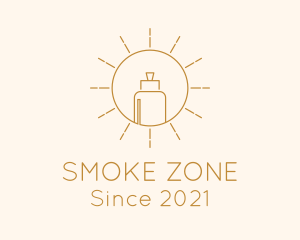 Elegant Vape Sun logo design