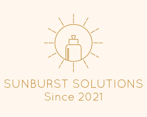 Elegant Vape Sun logo design