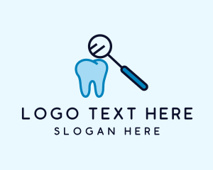 Dental Tooth Checkup Logo