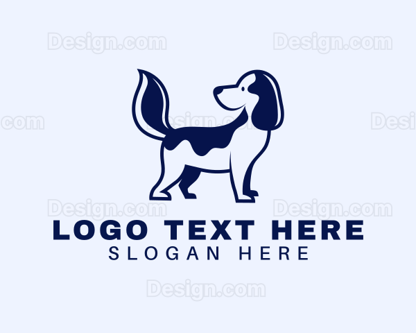 Cute Puppy Dog Logo