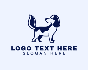 Cute Puppy Dog   logo