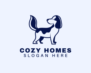 Cute Puppy Dog   logo design