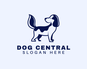 Cute Puppy Dog   logo design