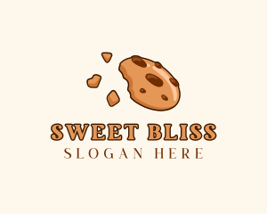 Chocolate Chip Cookie Dessert logo design