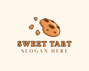 Chocolate Chip Cookie Dessert logo design