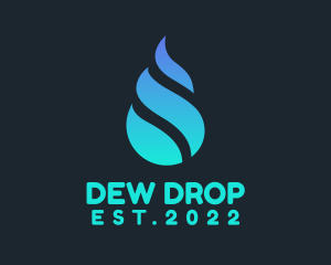 Water Supply Droplet    logo design