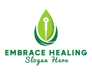Leaf Acupuncture Treatment  logo