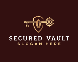 Luxury Key Security logo design