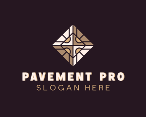 Flooring Pattern Tiles logo design