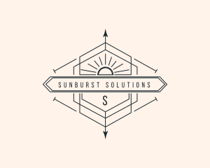 Sunburst Arrow Firm logo