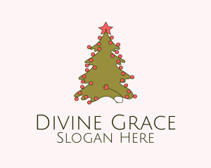 Christmas Tree Decoration  Logo