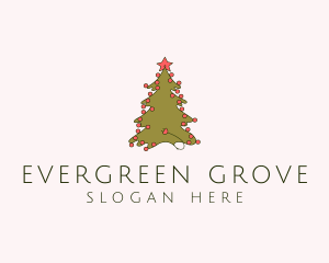 Christmas Tree Decoration  logo design