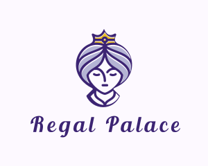 Regal Crown Maiden logo design