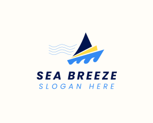 Ocean Boat Sailing  logo