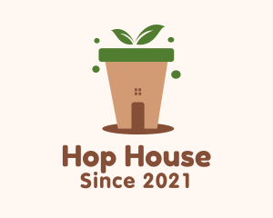 Natural House Plant logo design