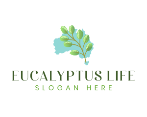 Eucalyptus Leaf Botany logo