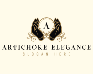 Elegant Hand Spa logo design