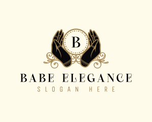 Elegant Hand Spa logo design