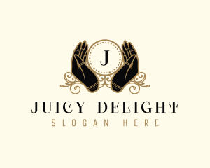 Elegant Hand Spa logo design