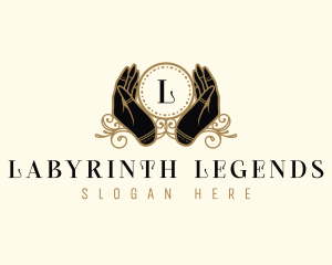 Elegant Hand Spa logo design