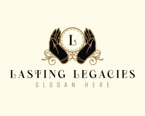 Elegant Hand Spa logo design