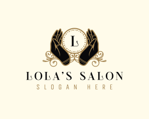 Elegant Hand Spa logo design