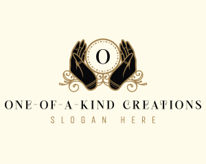 Elegant Hand Spa logo design