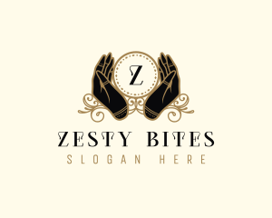 Elegant Hand Spa logo design