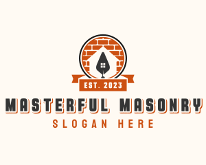 Brick House Masonry logo design