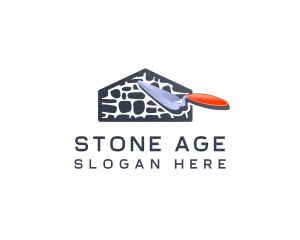 Trowel Stone Masonry logo design