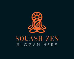 Yoga Meditation Lifestyle logo design