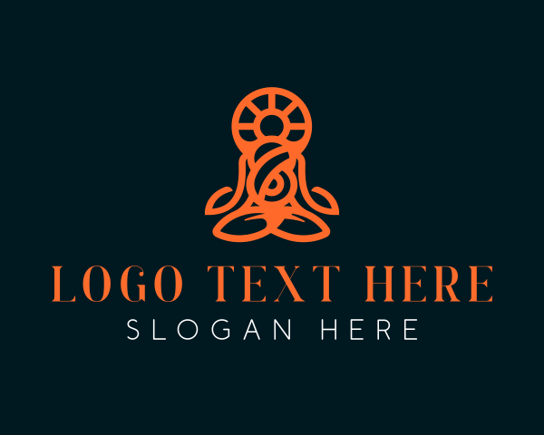 Yoga Meditation Lifestyle logo