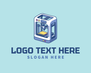 3d Printer Machine logo