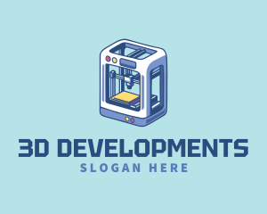 3d Printer Machine logo