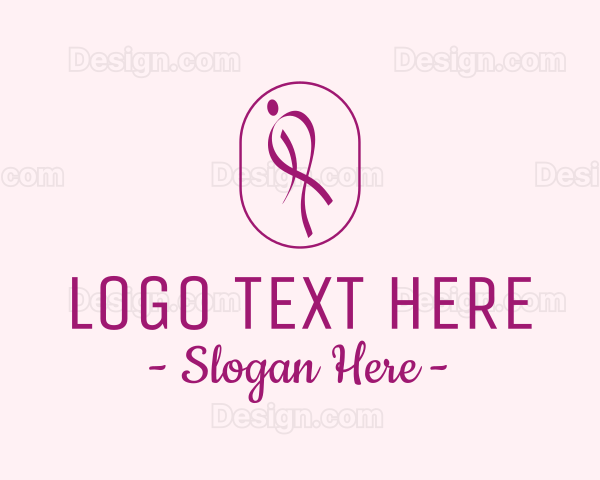 Feminine Ribbon Cosmetics Logo