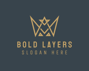 Modern Royal Crown logo design