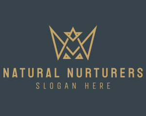 Modern Royal Crown logo design