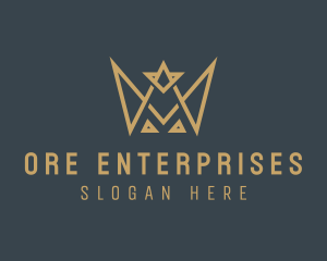 Modern Royal Crown logo design