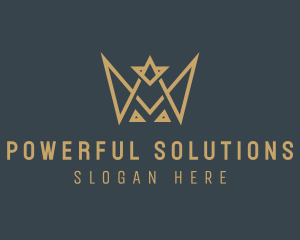 Modern Royal Crown logo design