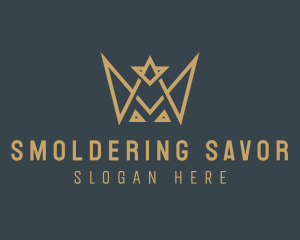 Modern Royal Crown logo design