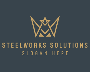 Modern Royal Crown logo design