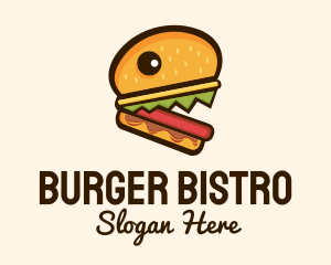 Hamburger Burger Monster logo