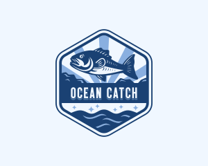 Fish Ocean Fishing logo