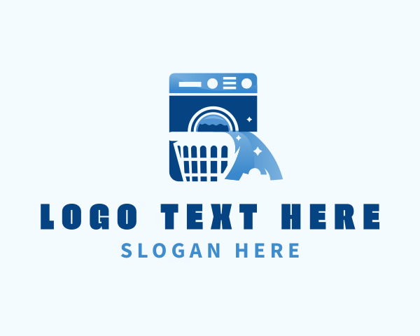 Clothes Washer logo example 3