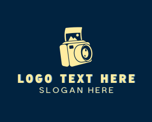 Polaroid Camera Photography Logo