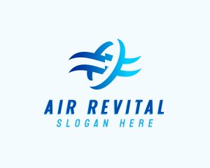 Air Conditioning Ventilation  logo design