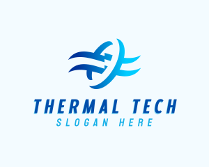 Air Conditioning Ventilation  logo design